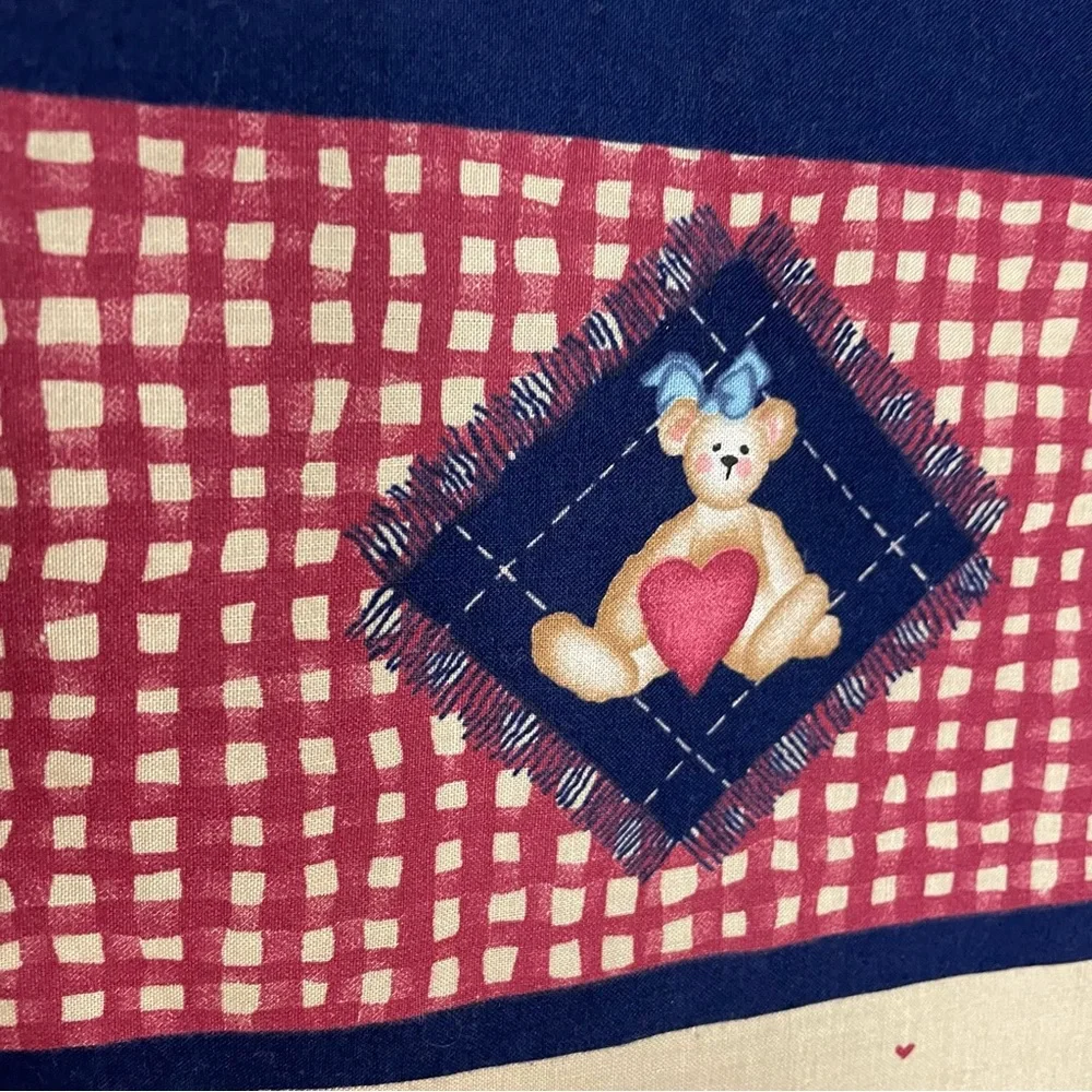 Vintage 1997 Daisy Kingdom Quilt Panel Fabric Project Applique Sew Baby #K34